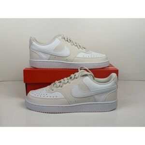 Nike Court Vision Low Sneakers Women's Size 8.5 Phantom/White IM1652-002